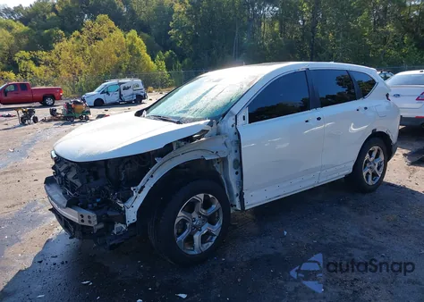2018 Honda Cr-V Ex-L/Ex-L Navi from USA, damaged, VIN 2HKRW1H88JH507447